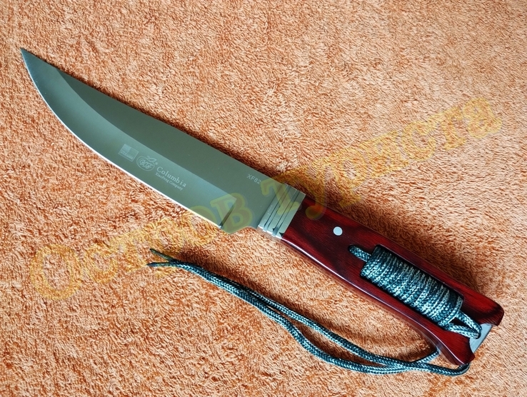 Нож охотничий Columbia XF 82 с чехлом, numer zdjęcia 5