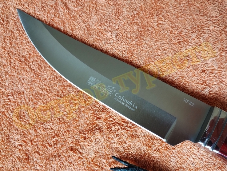 Нож охотничий Columbia XF 82 с чехлом, numer zdjęcia 6