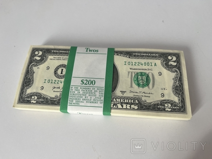 2 долара США 2017, фото №2
