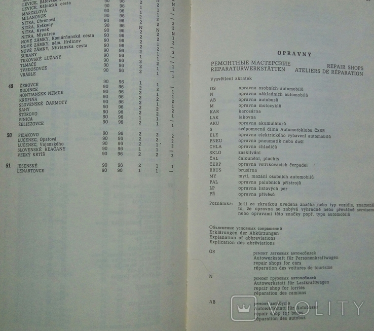 Автоатлас ЧССР. 1981 р. 132 стор. - 1 шт., фото №8