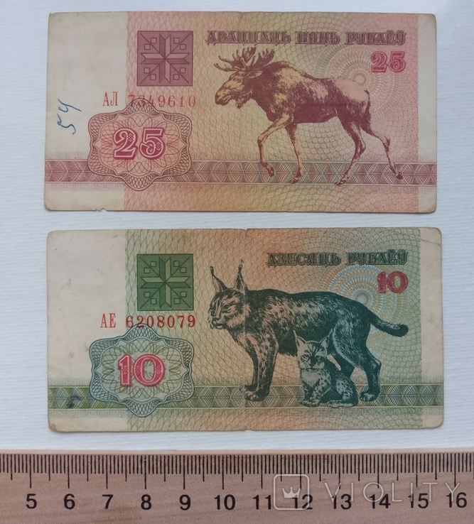 Білорусь підбірка рублів 1992 р. 9 штук, фото №7