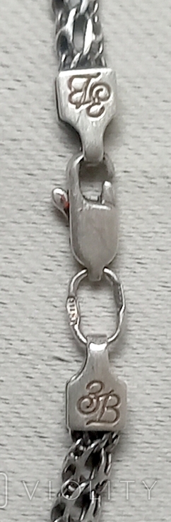 Крос чоловічий з ланцюжком срібло 925 Hallmark ZB 20,93гр, фото №3