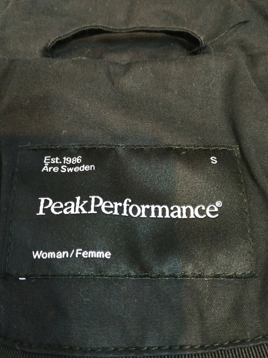 Куртка. Термокуртка жіноча демісезонна PEAK PERFORMANCE p-p S, фото №9
