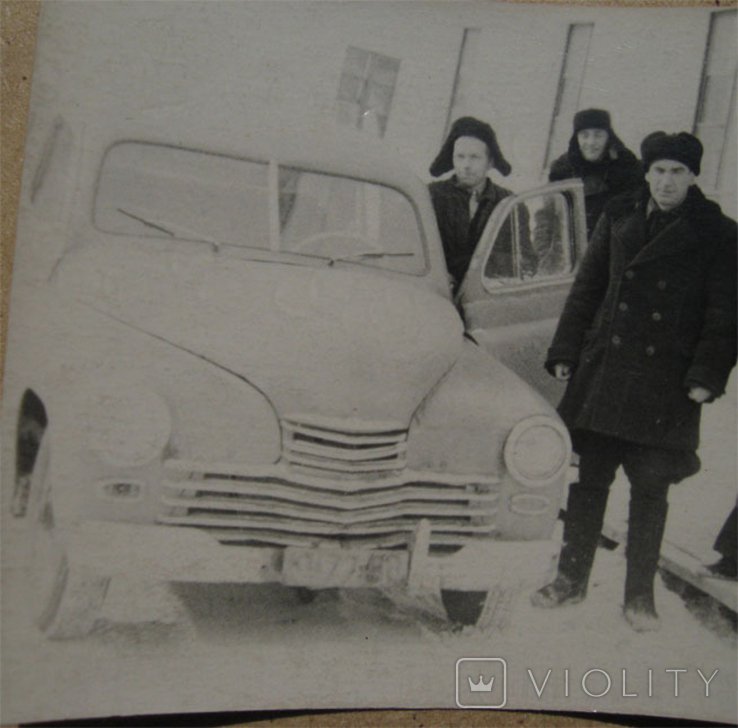Белый автомобиль, зима., фото №2