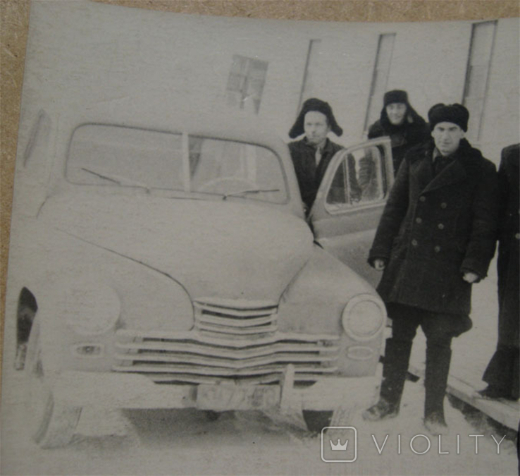 Белый автомобиль, зима., фото №4