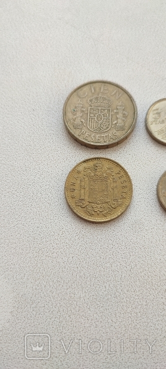 Монеты Испании , песеты ., фото №8