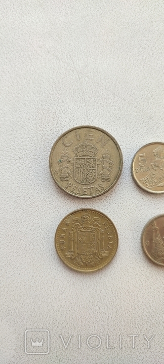 Монеты Испании , песеты ., фото №13