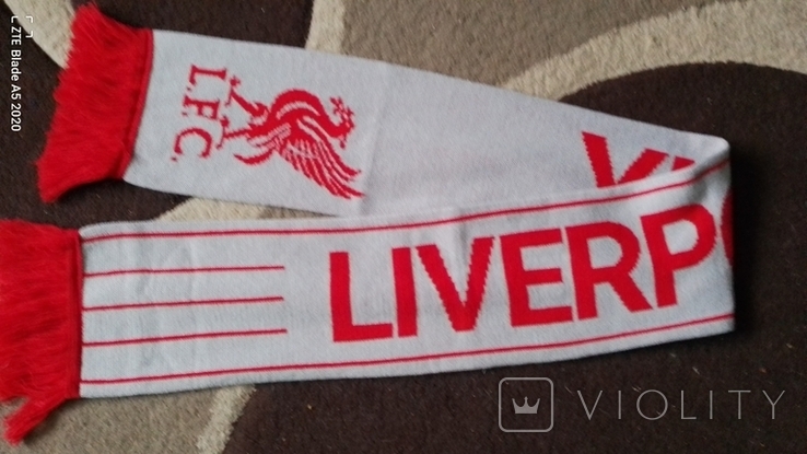 Шарф FC Liverpool официальная символика., фото №5
