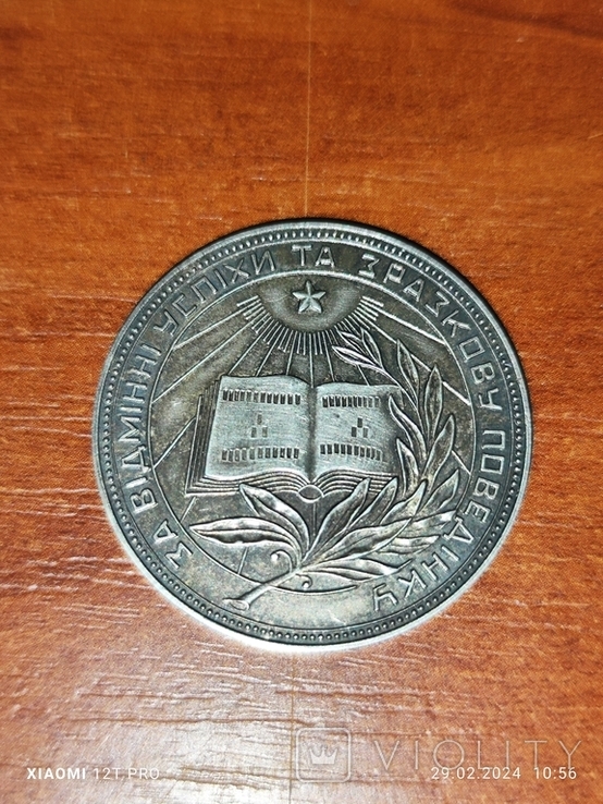 Школьная медаль Серебро, фото №8