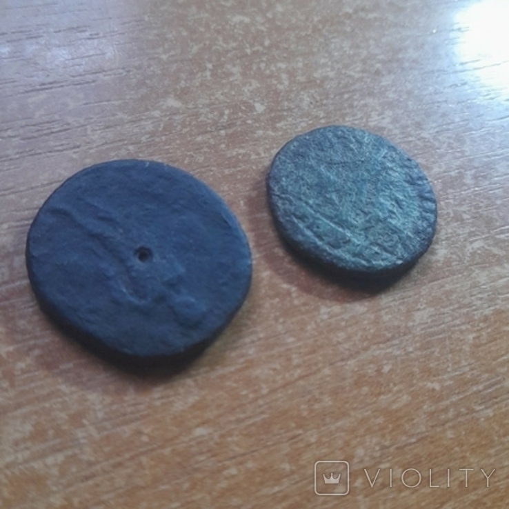 Дві провінційні Римські монети., фото №3