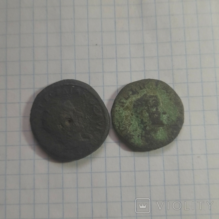 Дві провінційні Римські монети., фото №4