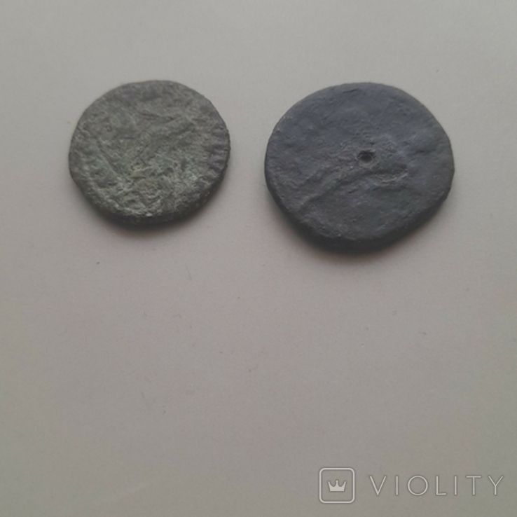 Дві провінційні Римські монети., фото №6