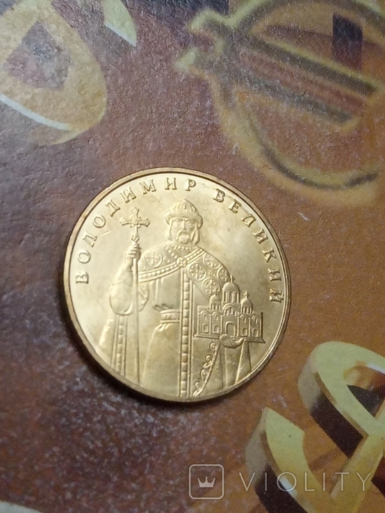 1 гривня 2010 / монета из ролла без обихода, фото №11