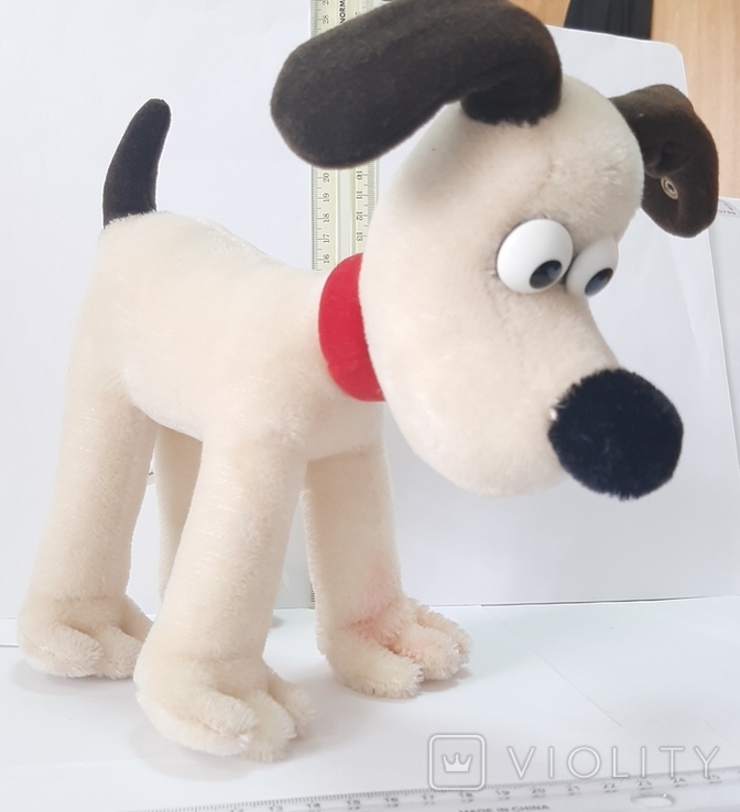 Пес собака Steiff Gromit 23cm 663789 Limited Edition UK Ardman Wallace, фото №2