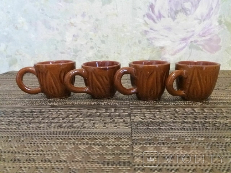 Чашки Обливная керамика, фото №3