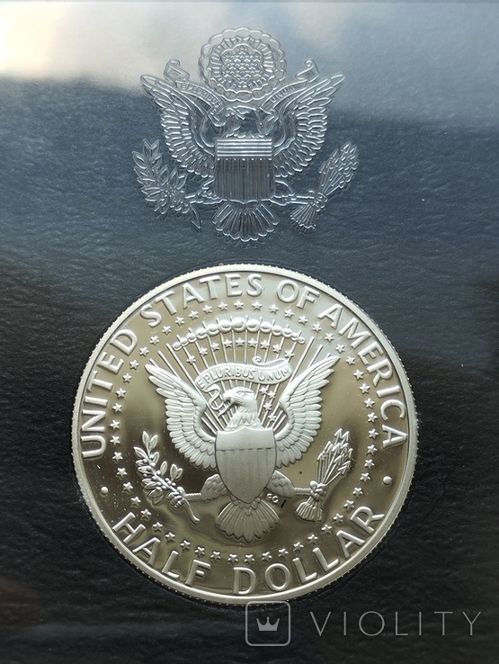 Річний набір монет США 1992(S) Proof срібло 900 проба, фото №6