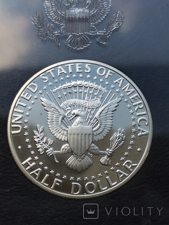 Річний набір монет США 1995(S) Proof срібло 900 проба, фото №6