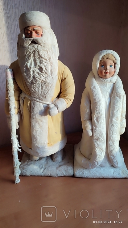 Дід Мороз і Снігуронька («Донецьк», 60-ті) - рідна пара, фото №2
