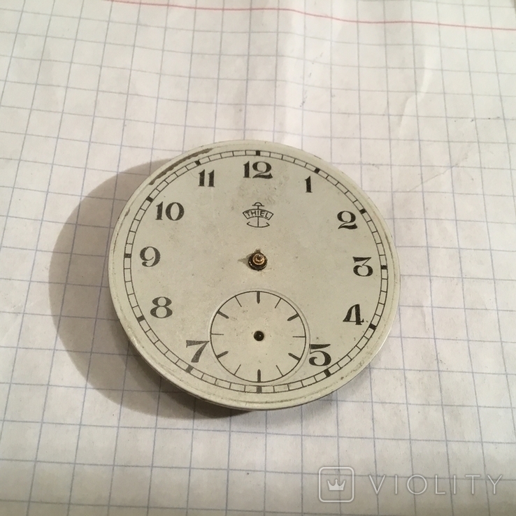 Механизм к часам карманным Thiel (Германия) на запчасти., фото №2