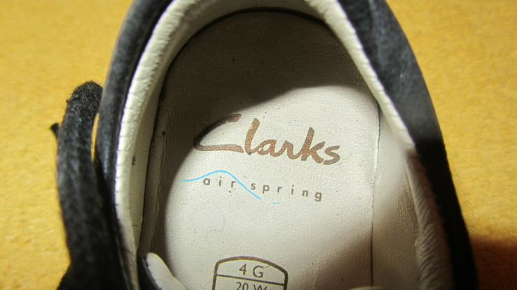 Кожанные туфли-''CLARKS'' 13 см., фото №6