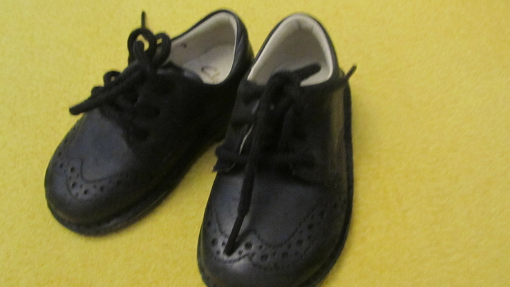 Кожанные туфли-''CLARKS'' 13 см., фото №10