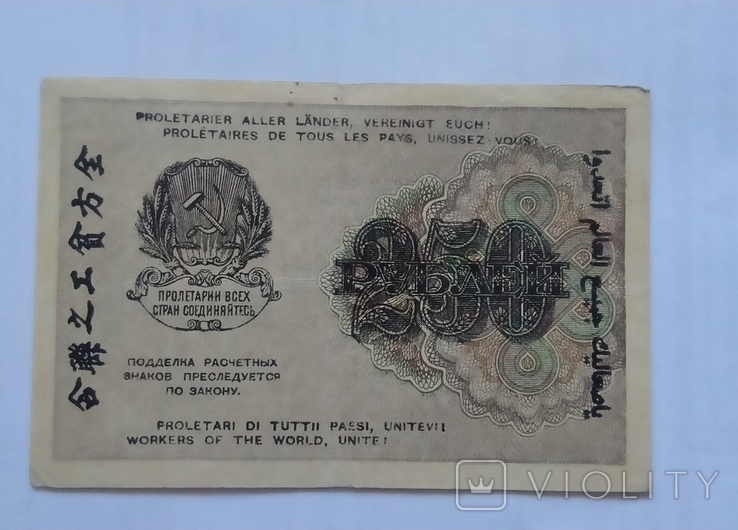 250 рублей 1919 года. 2 шт, фото №5