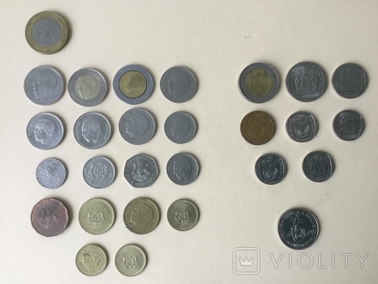 Монеты Африки, Марокко, Западная Африка, ЮАР., фото №6