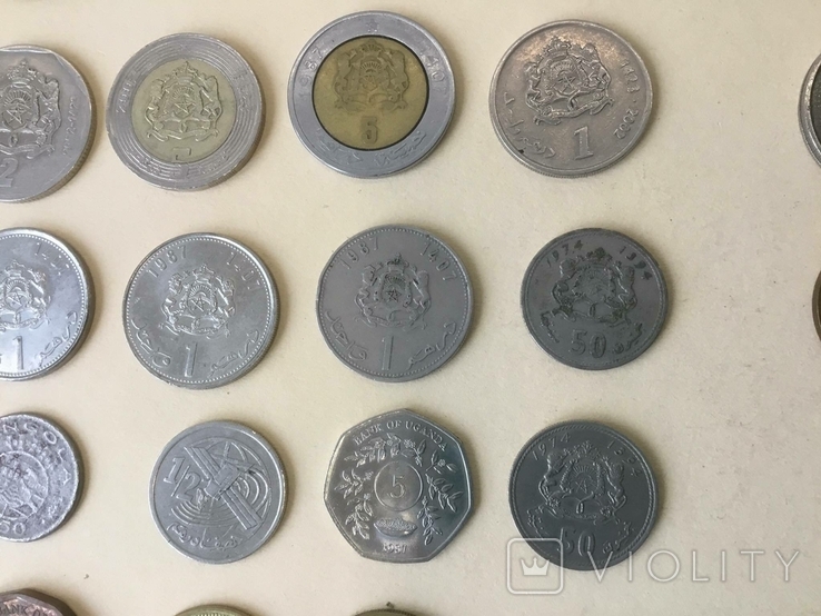 Монеты Африки, Марокко, Западная Африка, ЮАР., фото №10