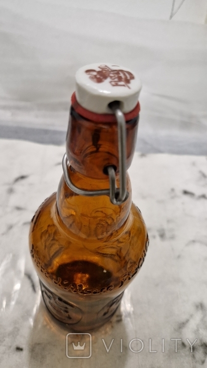 Вінтажна пляшка від пива, фото №7
