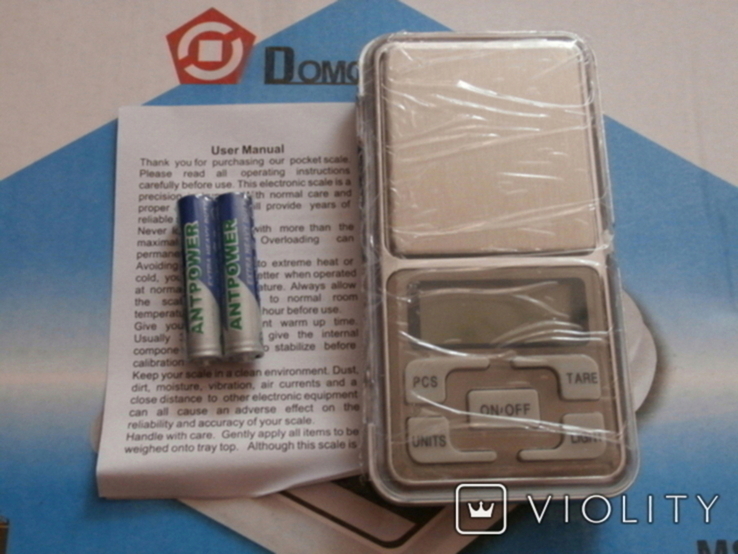 Ювелирные карманные весы Pocket Scale MH-200 шаг от 0,01-200г с батерейками, фото №3