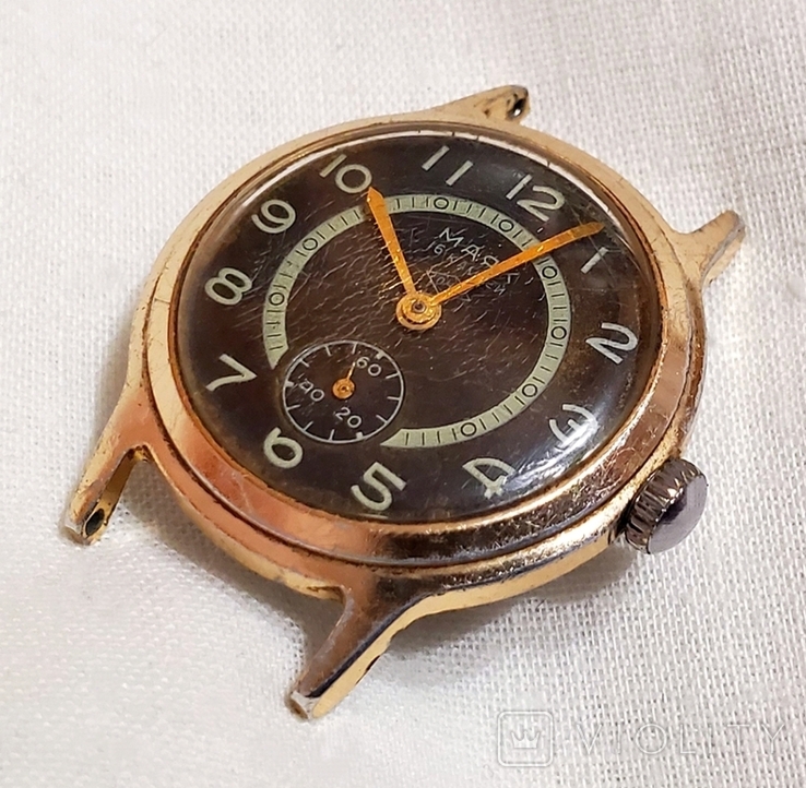 Годинник Маяк у корпусі годинника стартовий 16 коштовностей Механізм СРСР, фото №4