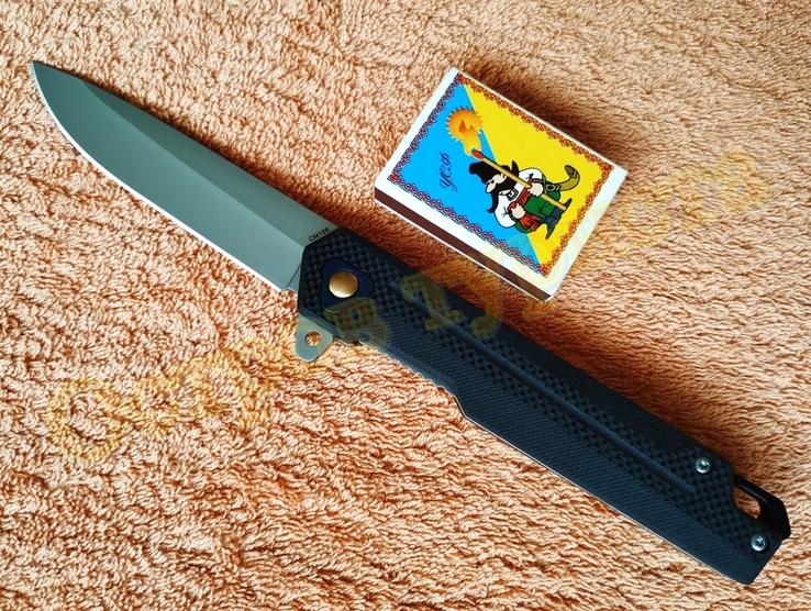 Нож складной CH G10 стеклобой клипса 21см, numer zdjęcia 6