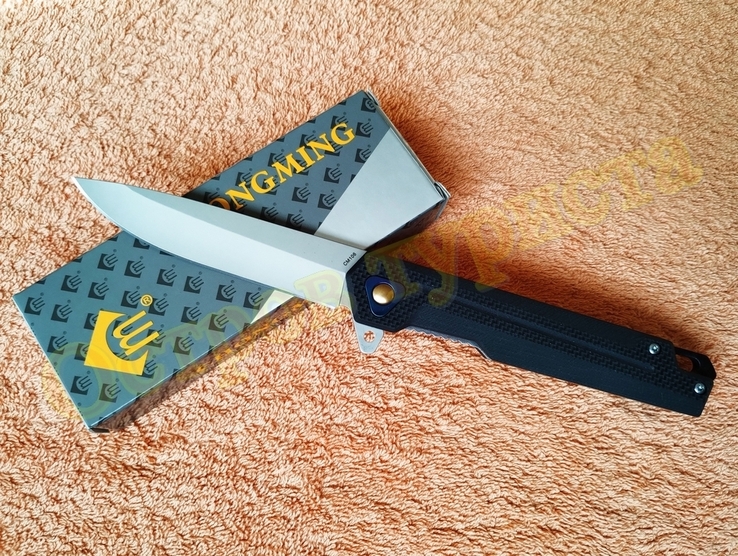 Нож складной CH G10 стеклобой клипса 21см, фото №2