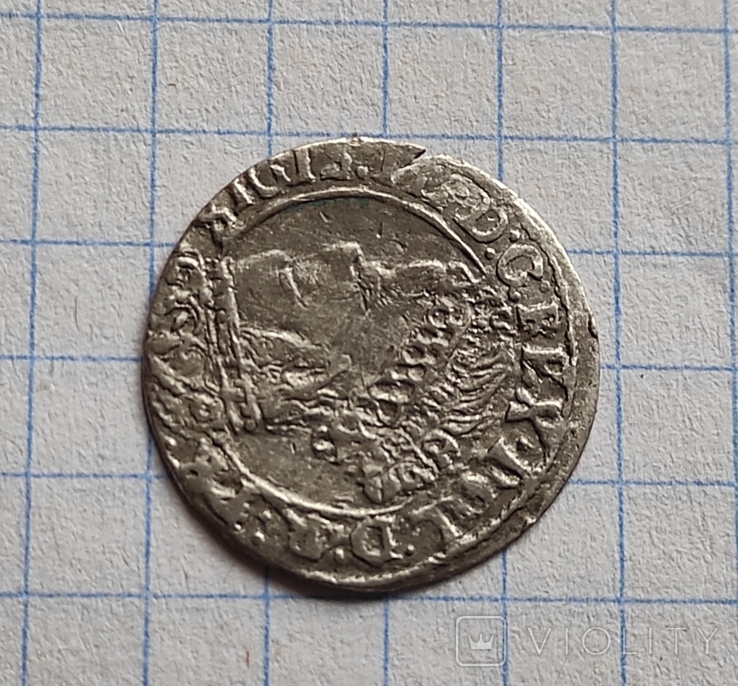 Гданьский грош 1627 року, фото №4