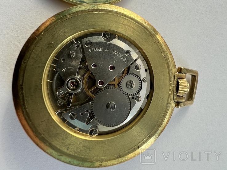 Карманные часы Arctos ,позолота, Германия,, фото №6