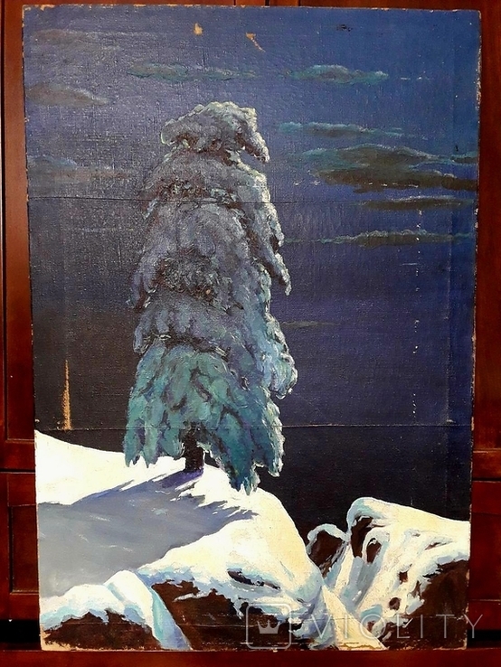 Копия картины " На севере диком" СССР, фото №2