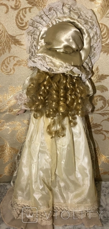Велика фарфорова лялька Samantha, фото №11