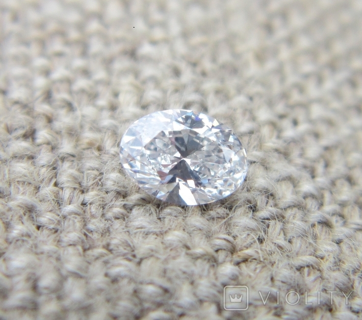 Природний діамант GIA 0.50 карат J / VS1 / EX / VG, фото №2