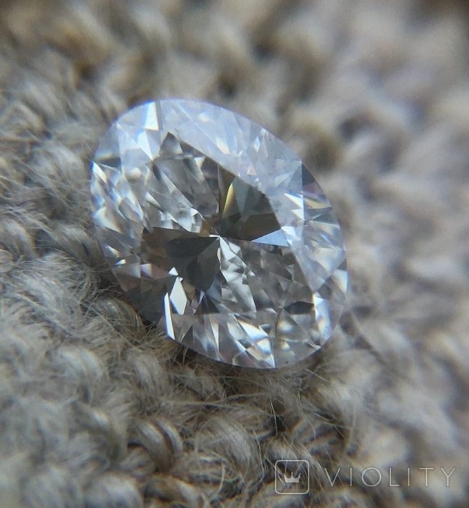 Природний діамант GIA 0.50 карат J / VS1 / EX / VG, фото №6