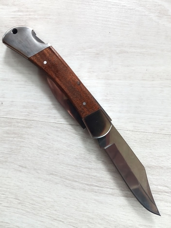 Нож складной Мичман F007 с чехлом 22,5 см на ремонт, фото №7
