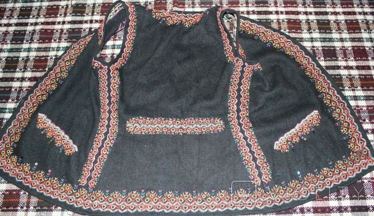 Старовинний сукняний горсик.Покуття, фото №7