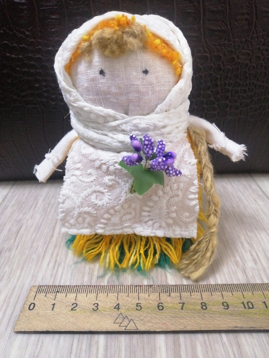 Лялька-мотанка зерновушка, фото №8
