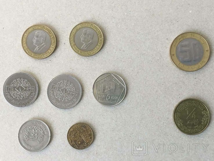 Монеты Сирии, Алжир, Ливии., фото №6