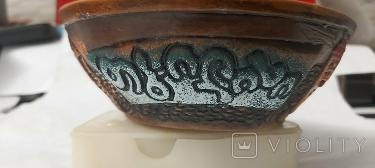 Керамическая тарелка керамика миска росписная, фото №6