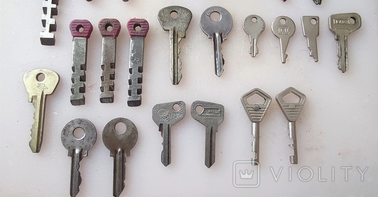 Keys and keys 24 pcs., photo number 3