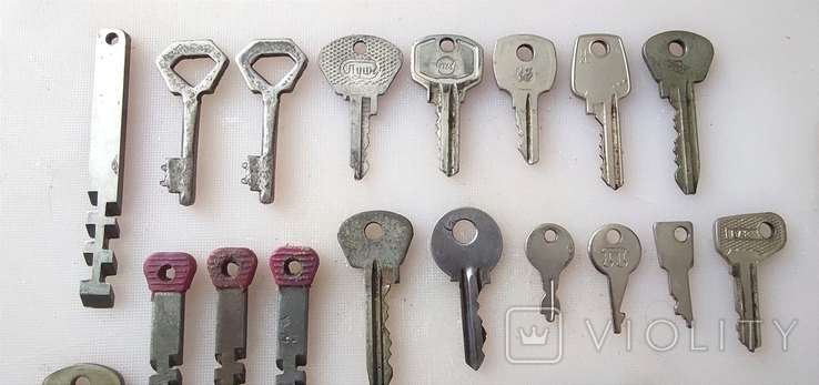 Keys and keys 24 pcs., photo number 4