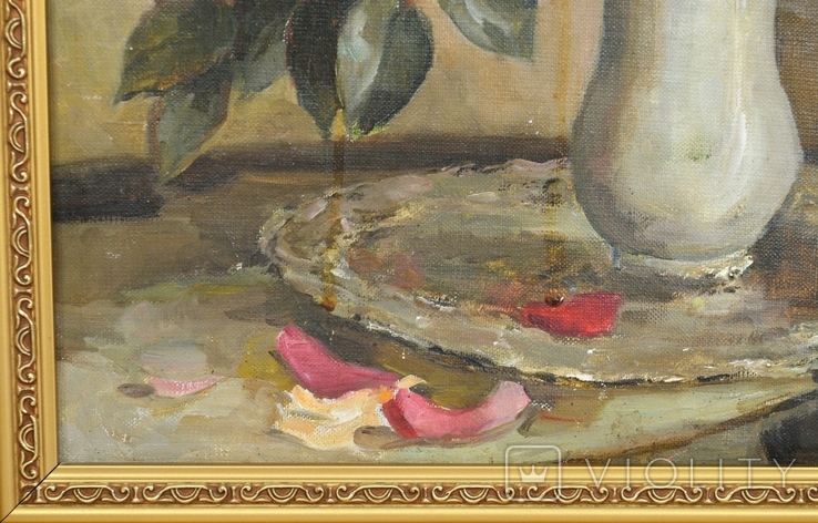 Картина художниці Василевська Інна Віталіївна "Троянди" 1985 р., фото №6