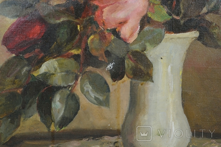 Картина художниці Василевська Інна Віталіївна "Троянди" 1985 р., фото №11