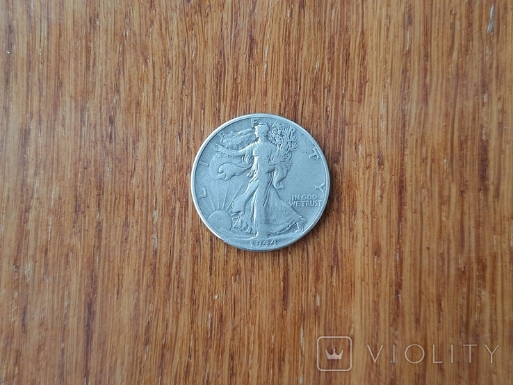 50 центів 1944 р. Крокуюча Свобода . США ., фото №2