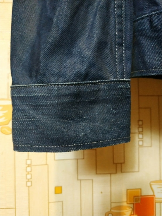 Куртка джинсова чоловіча G-STAR коттон р-р М, фото №7